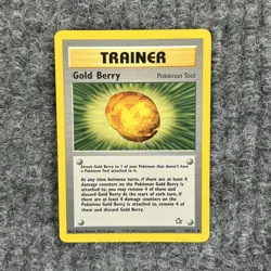 Pokemon Neo Genesis Gold Berry 93/111 Uncommon NM Pokemon Tool - Image 1