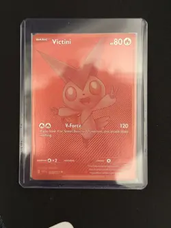 Pokemon TCG - Victini Red white flare 172/086 secret NM/MINT - Image 1