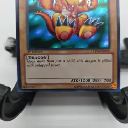 YUGIOH TCG Baby Dragon LCJW-EN006 SUPER RARE HOLOFOIL 1ST EDITION - Image 4