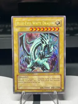 Blue Eyes White Dragon Limited Edition 2002 YuGiOh BPT-003 - Image 1