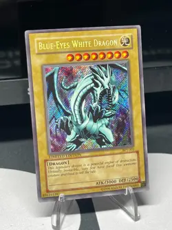 Blue Eyes White Dragon Limited Edition 2002 YuGiOh BPT-003 - Image 2