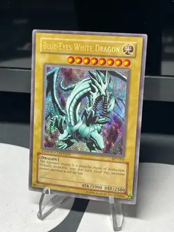 Blue Eyes White Dragon Limited Edition 2002 YuGiOh BPT-003 - Image 3