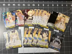 Weiss Schwarz World Strongest English Shea / Yue G/Y Green Yellow Deck + Extras - Image 1