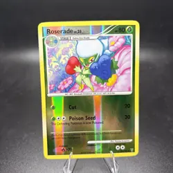 TCG Pokemon Card - Roserade Supreme Victors 81/147 Reverse Holo NM -j - Image 1