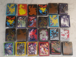 Pokemon Card Sleeves lot of 24 - Ascended Heroes Lost Origin Paldea Fates Crown - Image 1
