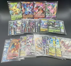 Pokemon TCG Sword & Shield 60 Card V Lot Charizard, Pikachu, Mew, Mimikyu & More - Image 1
