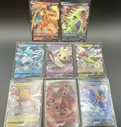 Pokemon TCG Sword & Shield 60 Card V Lot Charizard, Pikachu, Mew, Mimikyu & More - Image 4