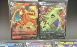 Pokemon TCG Sword & Shield 60 Card V Lot Charizard, Pikachu, Mew, Mimikyu & More - Image 5