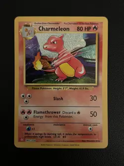 Pokemon Card Charmeleon 002/034 Pokemom Card Game Classic Holo - Image 1