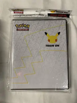 Pokemon TCG 25th Anniversary First Partner Collector’s Binder Pikachu Card Jumbo - Image 1