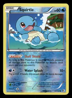 Squirtle 29/149 Reverse Holo Boundaries Crossed LP - Image 1