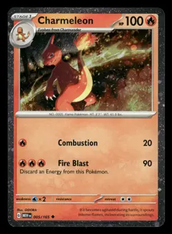 Charmeleon - (Cosmos Holo) Promo Miscellaneous Cards & Products 005/165 NM - Image 1