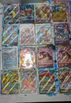 Pokemon Card Lot 16x Cards Holo Trainer Full Art TCG NM - Image 1