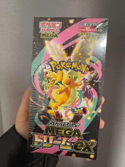 Pokemon TCG Game Card MEGA Dream ex M2a Booster Box w/Shrink PSL Japanese Sealed - Image 1