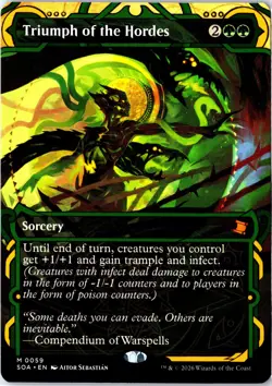 Triumph of the Hordes - Mystical Archive - Secrets of Strixhaven - SOA MTG 59 - Image 1