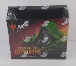 THRONE OF ELDRAINE COLLECTOR BOOSTERS - MTG BOX 12 PACKS FACTORY SEALED - Image 1
