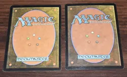 2x MTG Black Rare Enchantment Tainted Remedy & Blood Tribute - Image 3