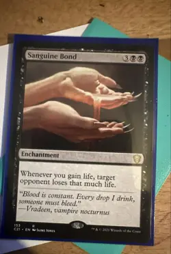 MTG- Sanguine Bond Commander 2021 Regular - Image 1