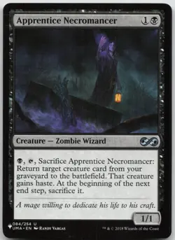 Apprentice Necromancer The List Reprints 084/254 NM U - Image 1