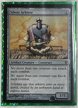 MTG Silent Arbiter Conspiracy Rare NM/Mint - Image 1