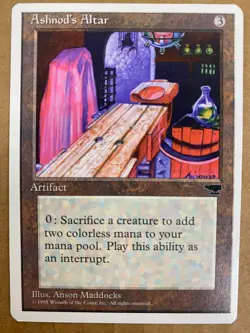 MTG 1x Ashnod's Altar Chronicles OLD SCHOOL Pauper Magic the Gathering x1 NM - Image 1