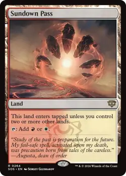 1x Sundown Pass (Secrets of Strixhaven) - Image 1