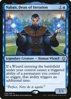 2x Naban, Dean of Iteration (Dominaria) - Image 1