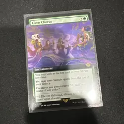 Elven Chorus 0364 NM Pack Fresh Non-Foil Extended Art - Image 1