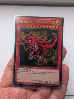 Yu-Gi-Oh! TCG Set of Egyptian God Cards (Obelisk, Ra, Slifer) Legendary... - Image 3