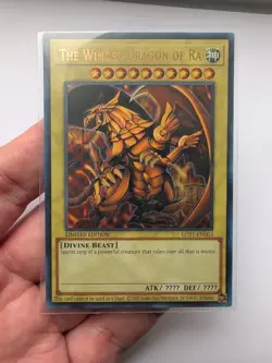 Yu-Gi-Oh! TCG Set of Egyptian God Cards (Obelisk, Ra, Slifer) Legendary... - Image 5