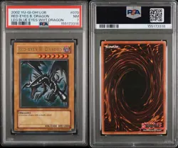 Yu-Gi-Oh! TCG Red-Eyes B. Dragon LOB PSA 7 - Image 3