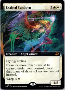 Exalted Sunborn (Extended Art) 318 Edge of Eternities NM MTG - Image 1
