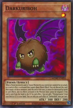 x1 Darkuriboh - MZMU-EN050 - Super Rare - 1st Edition Yu-Gi-Oh! M/NM - Image 1