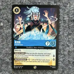 Disney Lorcana Wilds Unknown Kida Crystal Scion 160/204 Legendary NM - Image 1