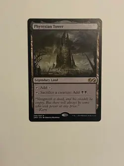 Magic the Gathering : ULTIMATE MASTERS Phyrexian Tower NM MTG - Image 1