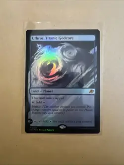 MTG Urthros, Titanic Godcore EOE 0260 M NM FOIL - Image 1