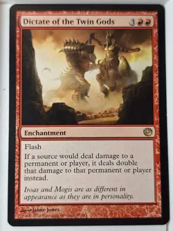 Dictate of the Twin Gods - Journey Into Nyx - Magic the Gathering MTG Nice! - Image 1