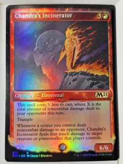 Chandra's Incinerator - Showcase Foil - M21 - Magic the Gathering MTG - Image 1