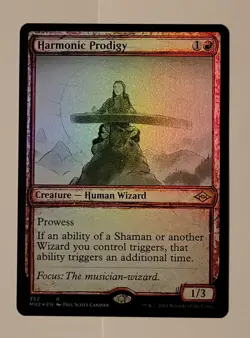 Harmonic Prodigy Showcase Modern Horizons 2 Foil MTG Near Mint - Image 1