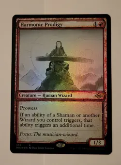 Harmonic Prodigy Showcase Modern Horizons 2 Foil MTG Near Mint - Image 3