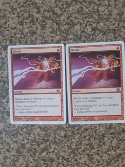 MTG 2 x Shock - MTG core set 8th edition - Image 1
