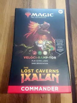 Veloci-Ramp-Tor Dinosaur Commander Deck, Lost Caverns of Ixalan, New Sealed MTG - Image 1
