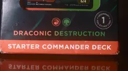 Magic the Gathering:Draconic Destruction Starter Commander Deck - New and sealed - Image 3
