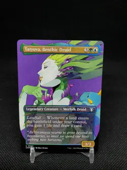 Tatyova, Benthic Druid 687 Commander Masters Borderless Uncommon NM MTG - Image 1