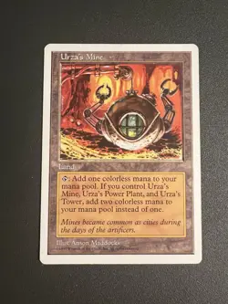 MTG Urza's Mine Fifth Edition 427 Common MP Land - Image 1