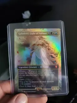 Galadriel, Light of Valinor SCENE BORDERLESS FOIL, The Lord of the Rings, NM/M - Image 1