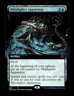 Mindsplice Apparatus (Extended Art) 382 Foil R Phyrexia: All Will Be One - Image 1