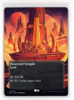 MtG EoS Deserted Temple #56 Stellar Sights Poster Borderless Non-Foil - Image 1