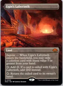 Ugin's Labyrinth (Borderless) 359 Modern Horizons 3 NM MTG - Image 1