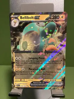 Bellibolt ex 079/193 Pokemon TCG Paldea Evolved Scarlet & Violet Double Rare NM - Image 1